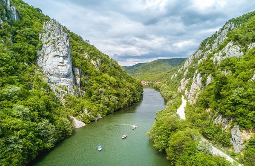 Iron Gates Gorge (Đerdap National Park), Eastern Serbia, Serbia